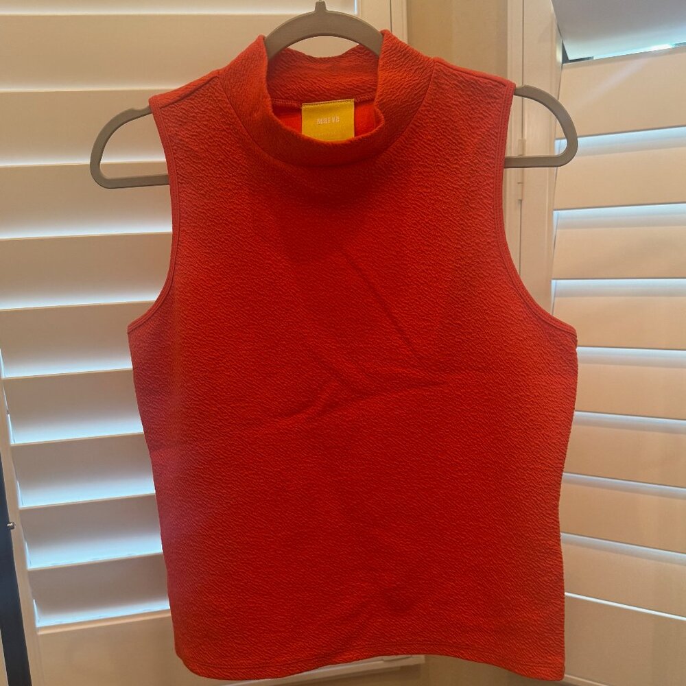 Anthropologie Maeve mock neck tank, Size Large